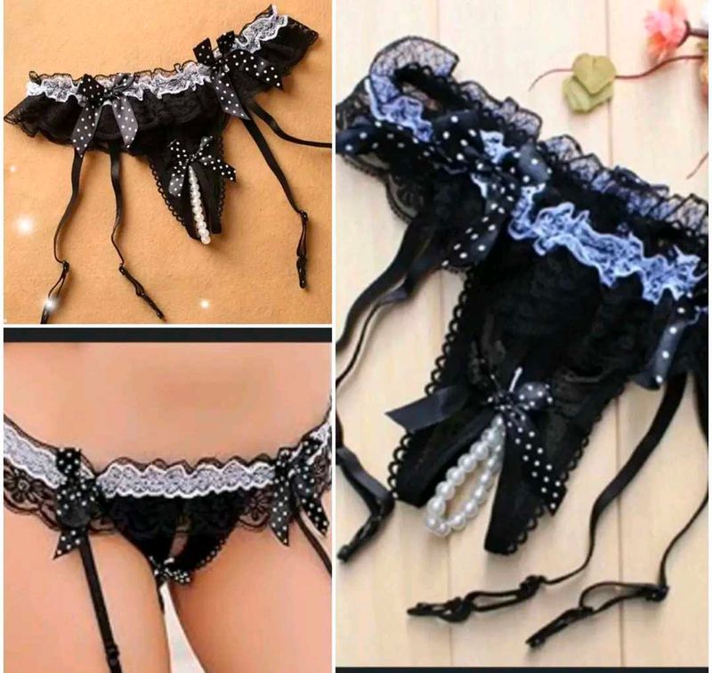 Lace Garter Belt Set