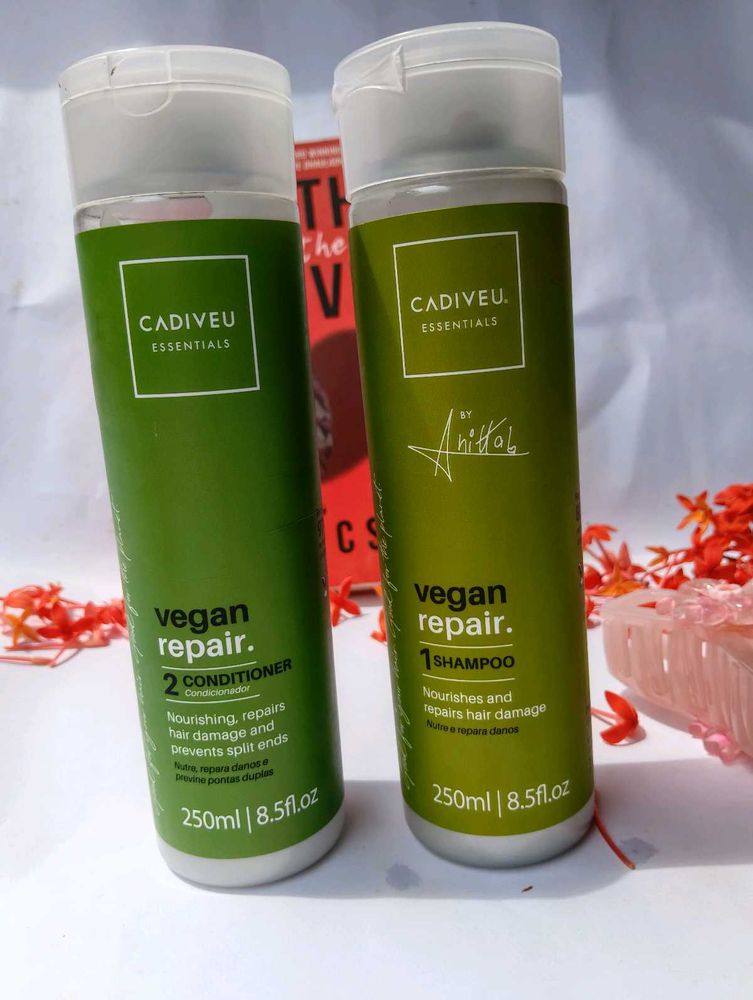 Cadiveu Vegan Repair Shampoo &amp; Conditioner Set