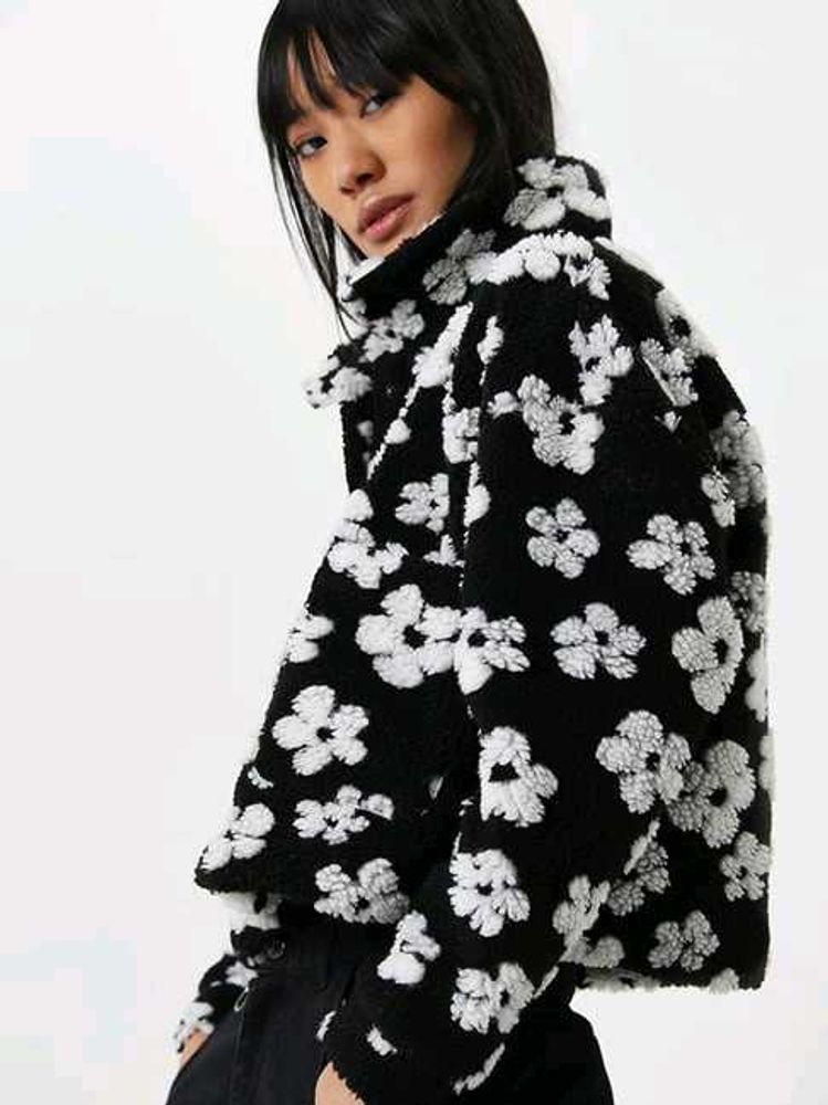 🔻PRICE DROP - WESTSIDE Floral Print Fleece Jacket