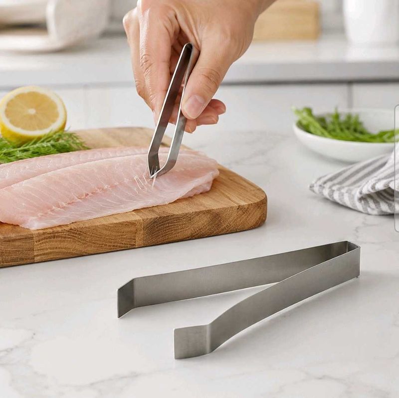 Professional Stainless Steel Fish Tweezers