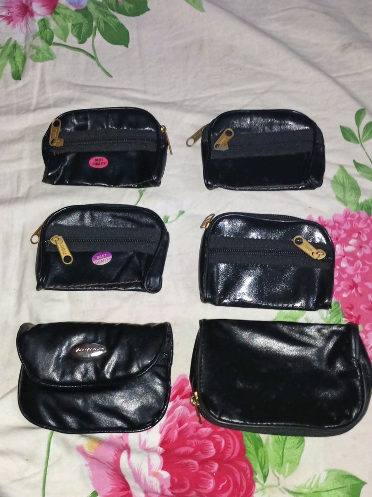 Vintage Black Coin Purses