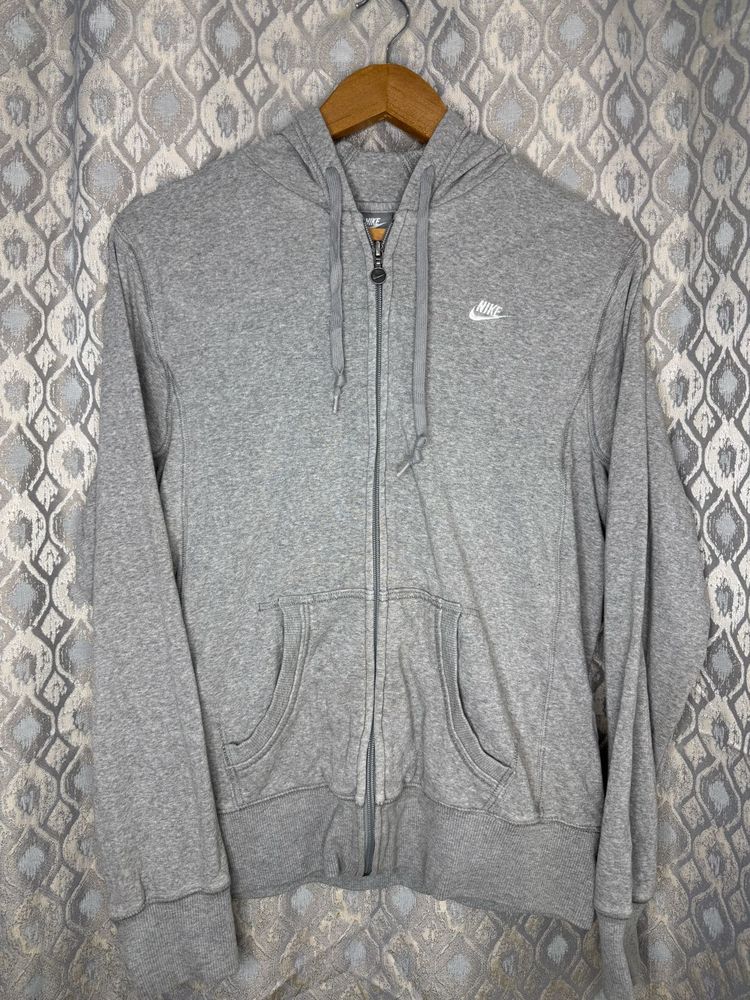 Nike Gray Full Zip Hoodie