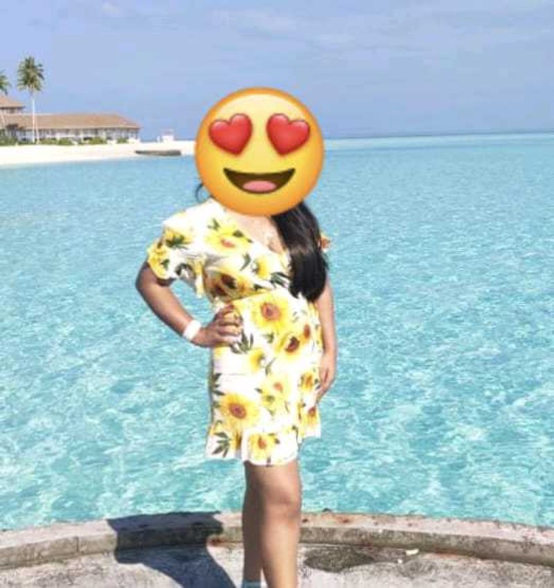 Price Drop-Shein Sunflower Print Mini Dress