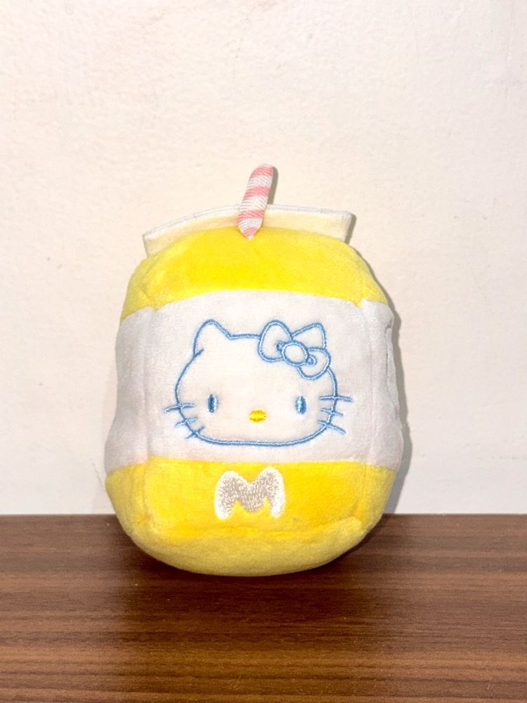 Cutu Hello Kitty Drink Plush Bagcharm