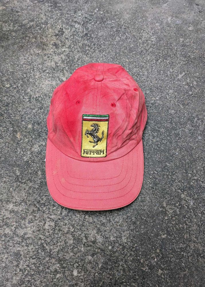 Ferrari Red Baseball Cap 🧢