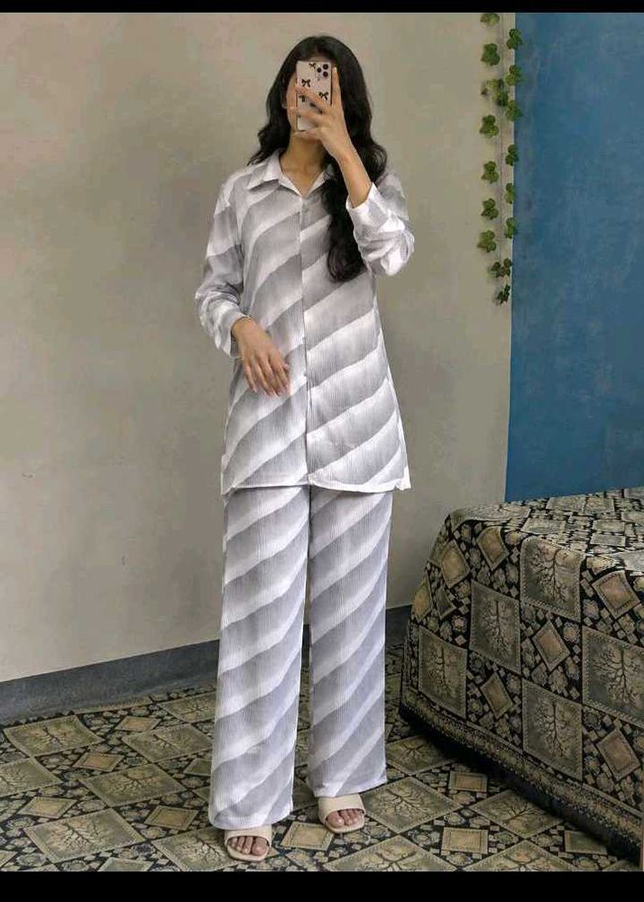 Striped Co-ord Set