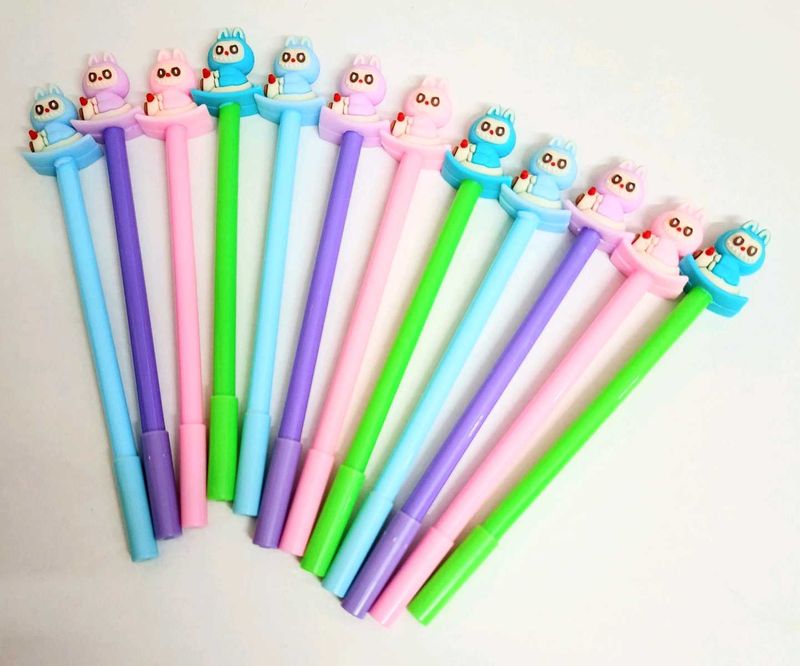 Set of 12 Labubu Character Gel Pens