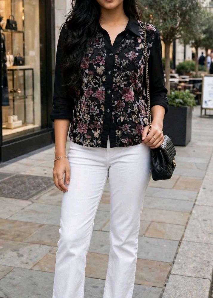 Women  black Shirt