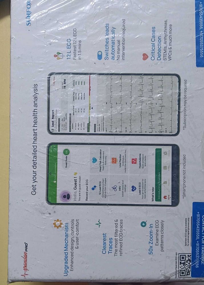Advanced ECG Monitor Device