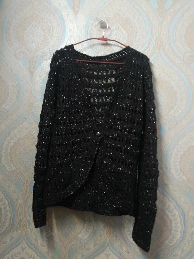 black net cardigan for women,winters