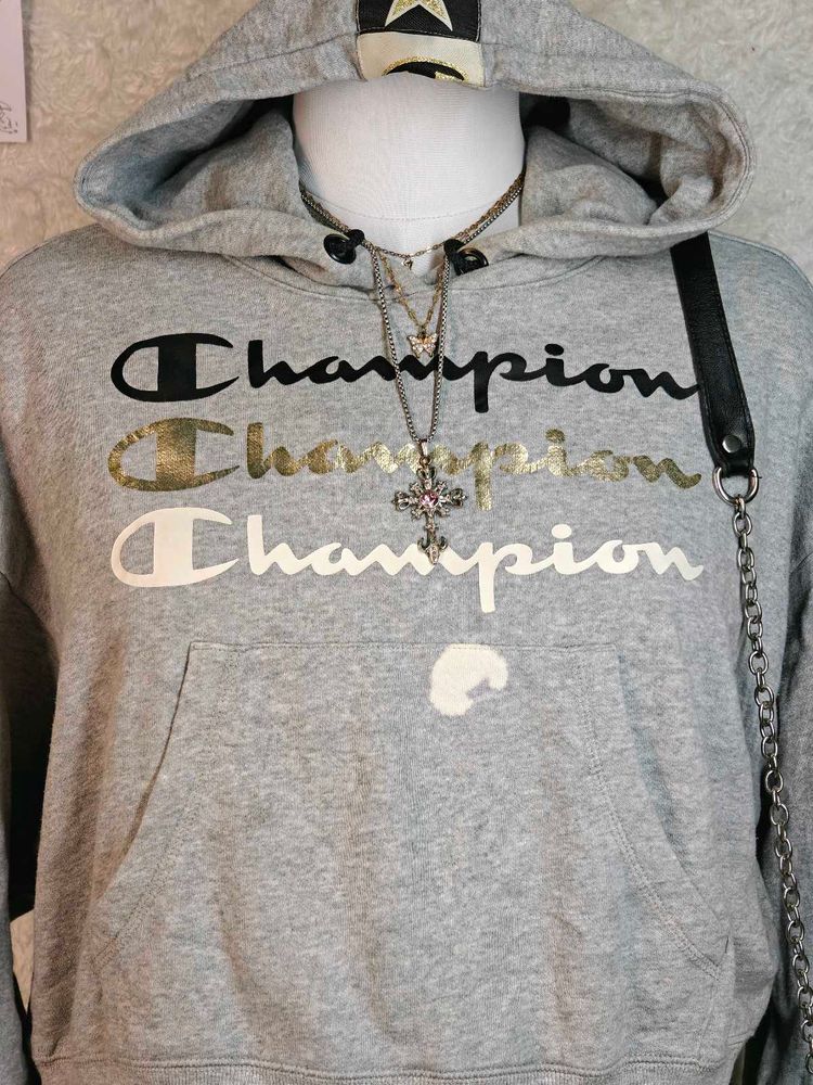 Champion Grey Hoodie