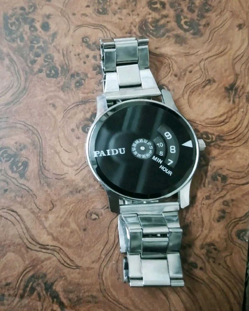 PAIDU Men's Silver Watch