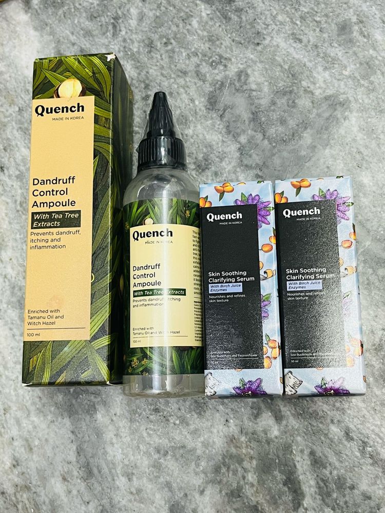 Quench Skincare Set - New &amp; Authentic