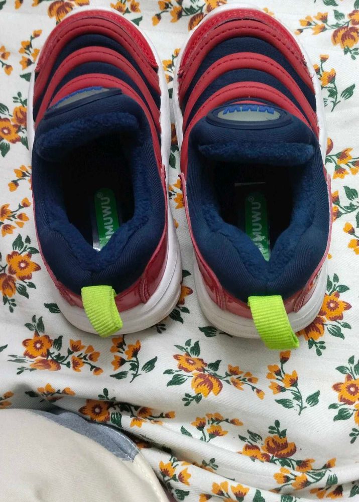Cute Red &amp; Blue Sneakers for Kids