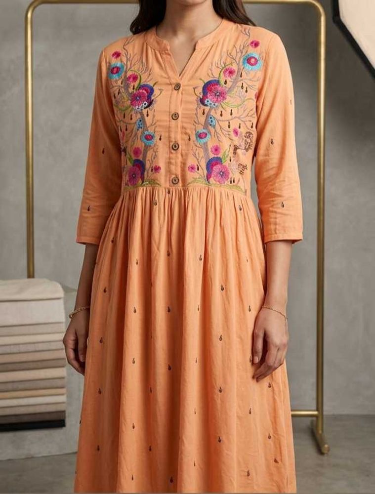 kurti long anarkali type full gown typ