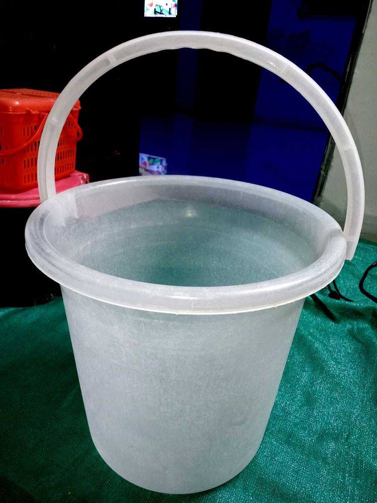 Durable Translucent Plastic Bucket