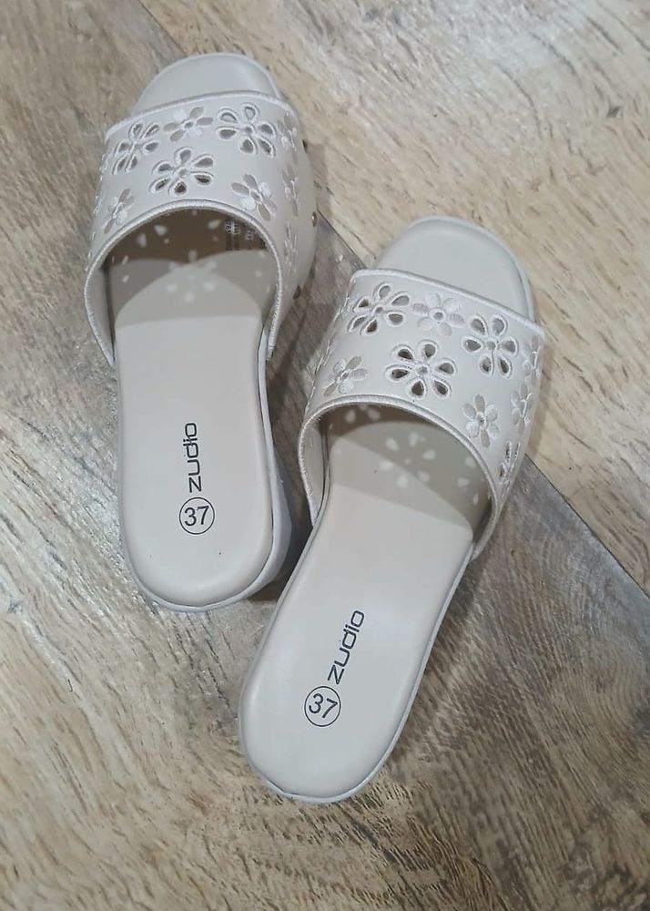 Cute Floral Slide Sandals