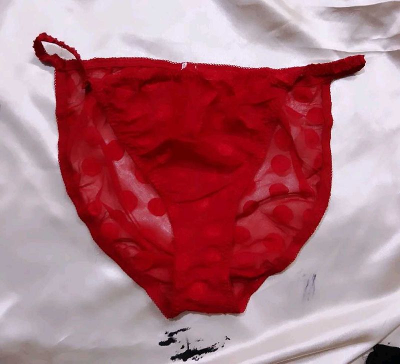 Red Polka Dot panty