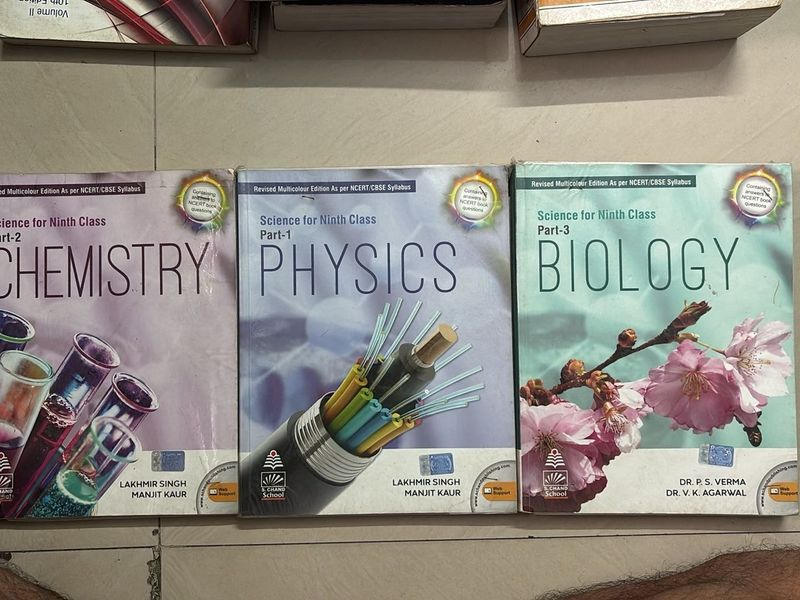 Science for Ninth Class Books - Physics, Chemistry