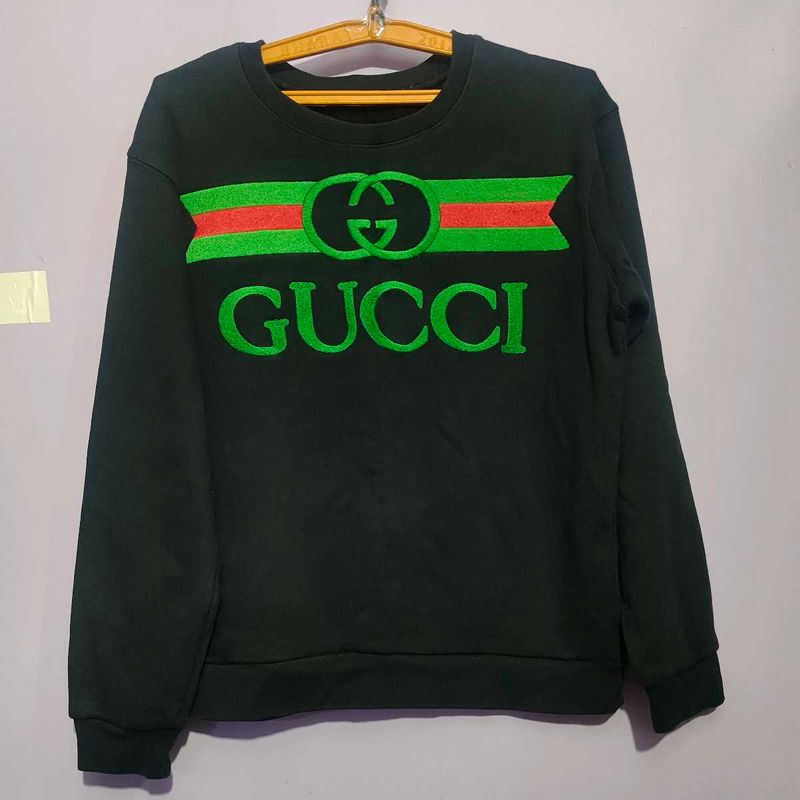 Gucci Sweatshirt Black Size Xs Unisex