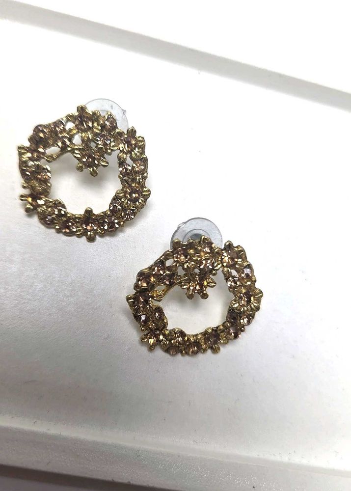 Sparkling Hoop Earrings
