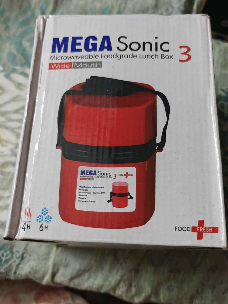 MEGA Sonic 3 Microwavable Lunch Box
