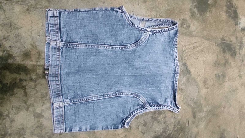 Denim Vest - Classic Blue