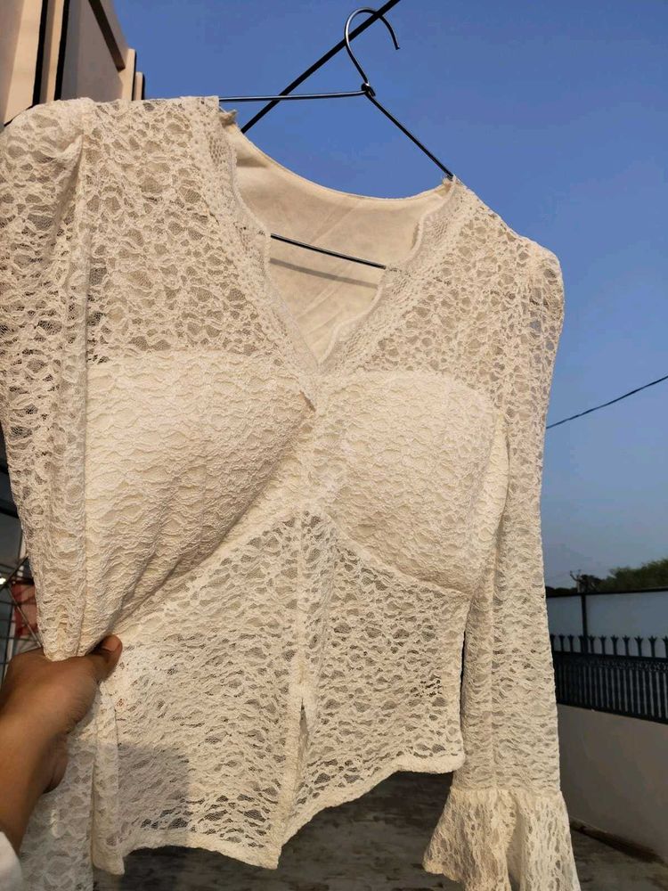 Elegant Lace Blouse