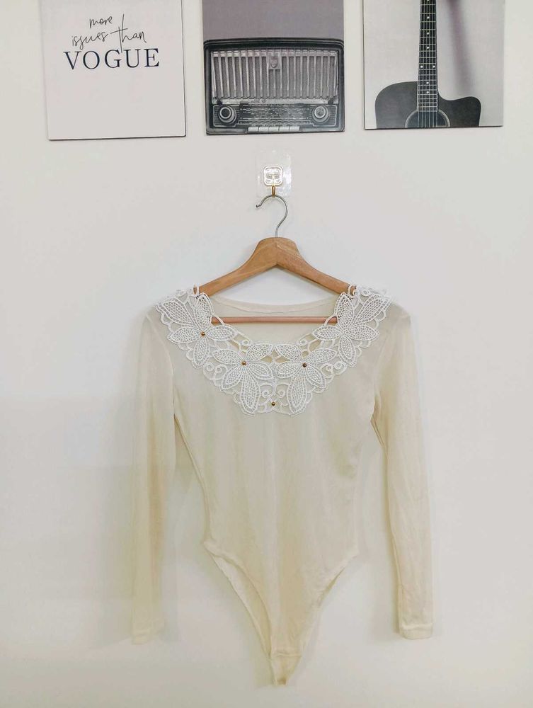 Sheer Lace Bodysuit