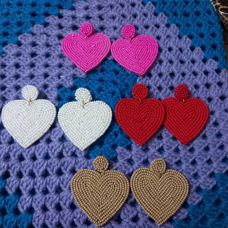 handmade beaded earrings