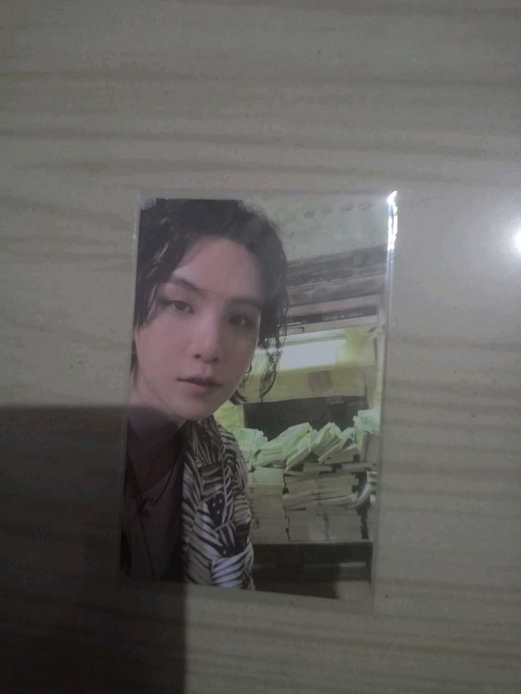 [Price Drop]BTS Suga DDay Official Photocard