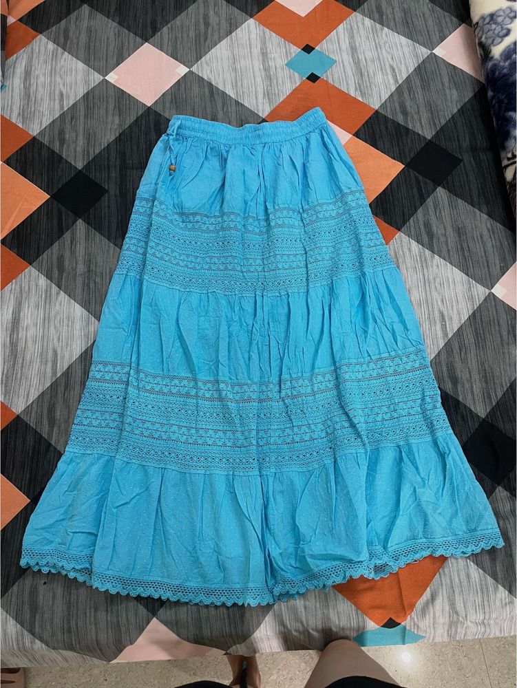 Bohemian Tiered Maxi Skirt