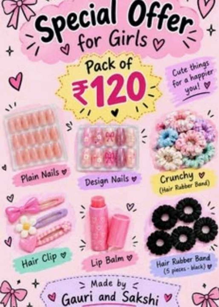 Girls' Accessory Pack
