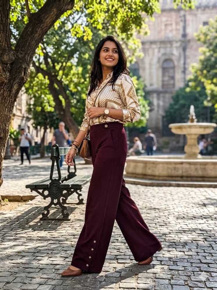Elegant Women's Palazzo Pants
