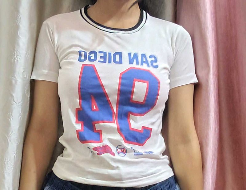 San Diego graphic baby tee
