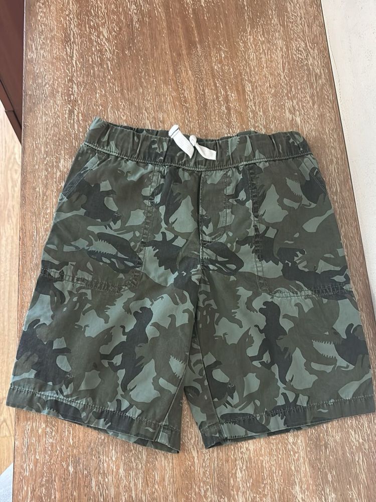 Boys' Camo Dinosaur Shorts