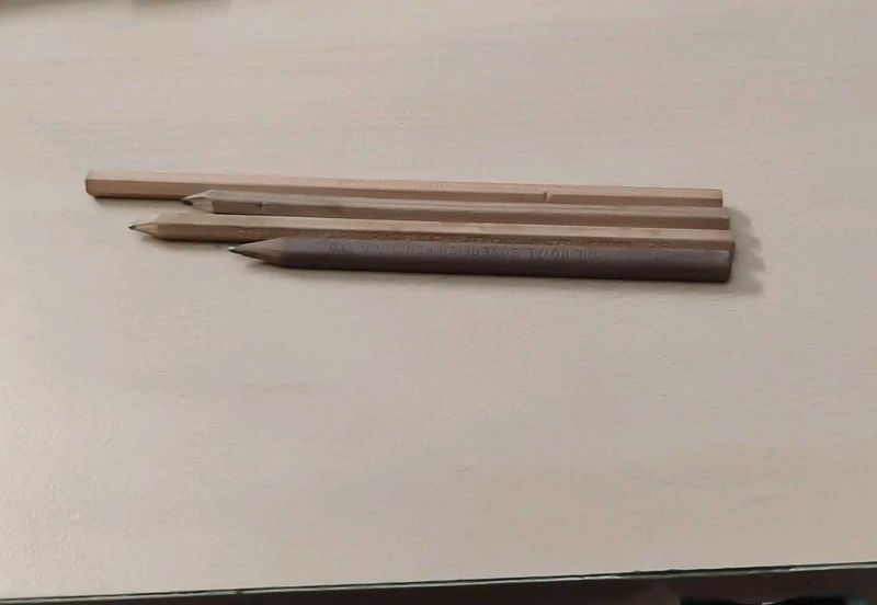 Vintage WWII War Drawing Pencils Lot (4 )