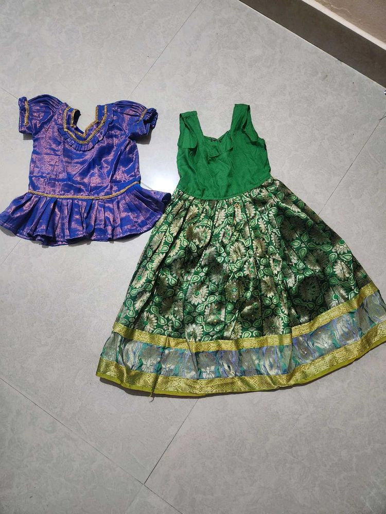 Beautiful Kids Lehenga Choli Set.