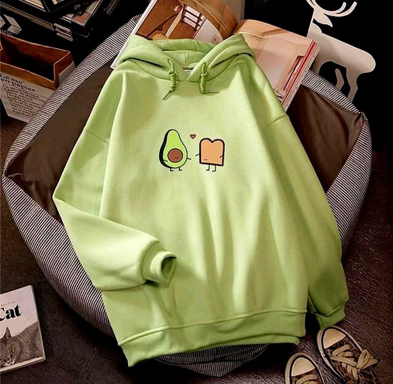 Cute Avocado Toast Hoodie🫰👻