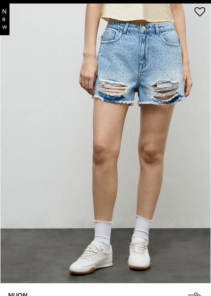 rhinestone shorts