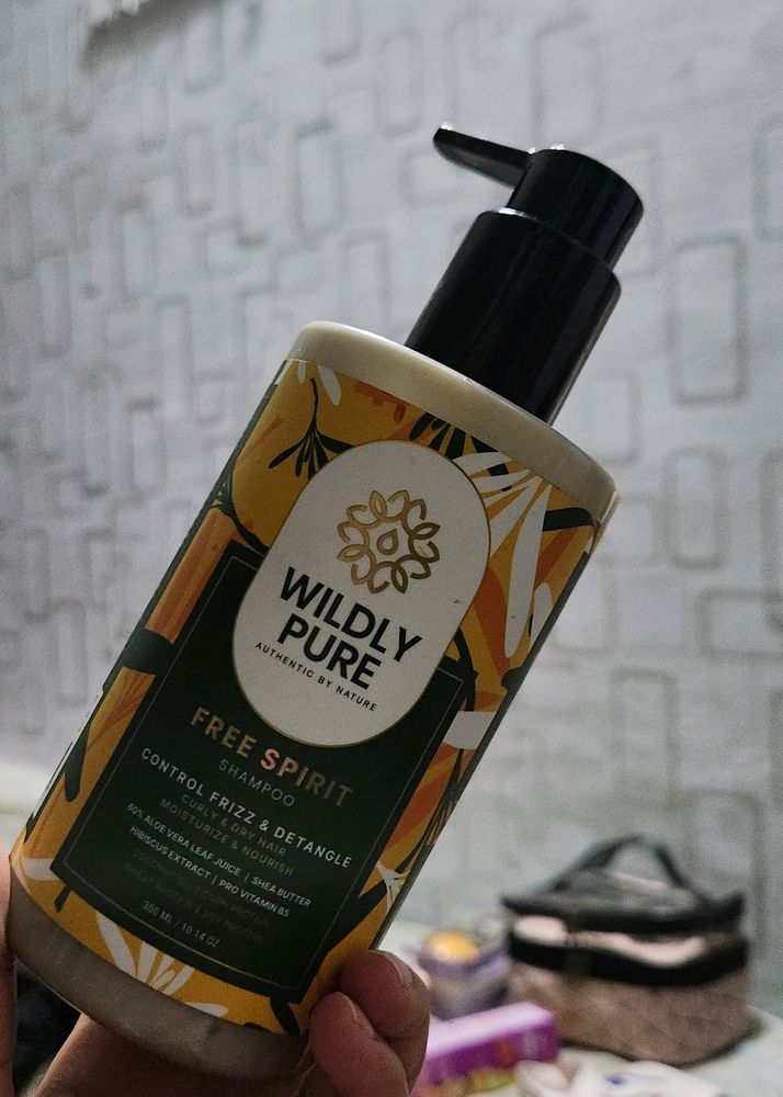 Flat 500/- Off Wildly Pure Free Spirit Shampoo