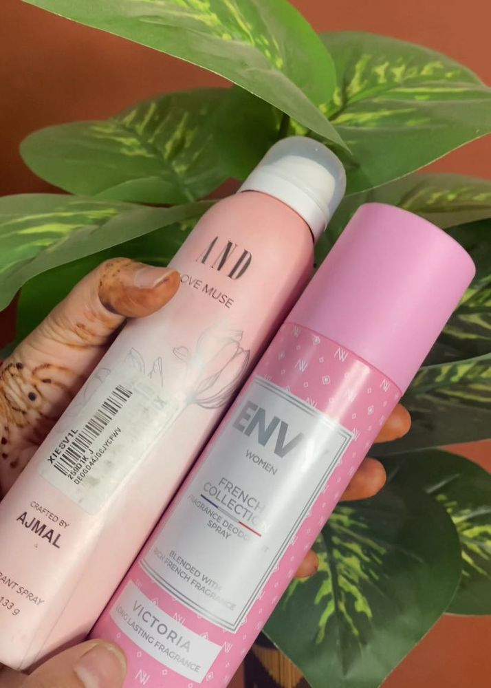 2 x Women's Fragrance Deodorant Sprays