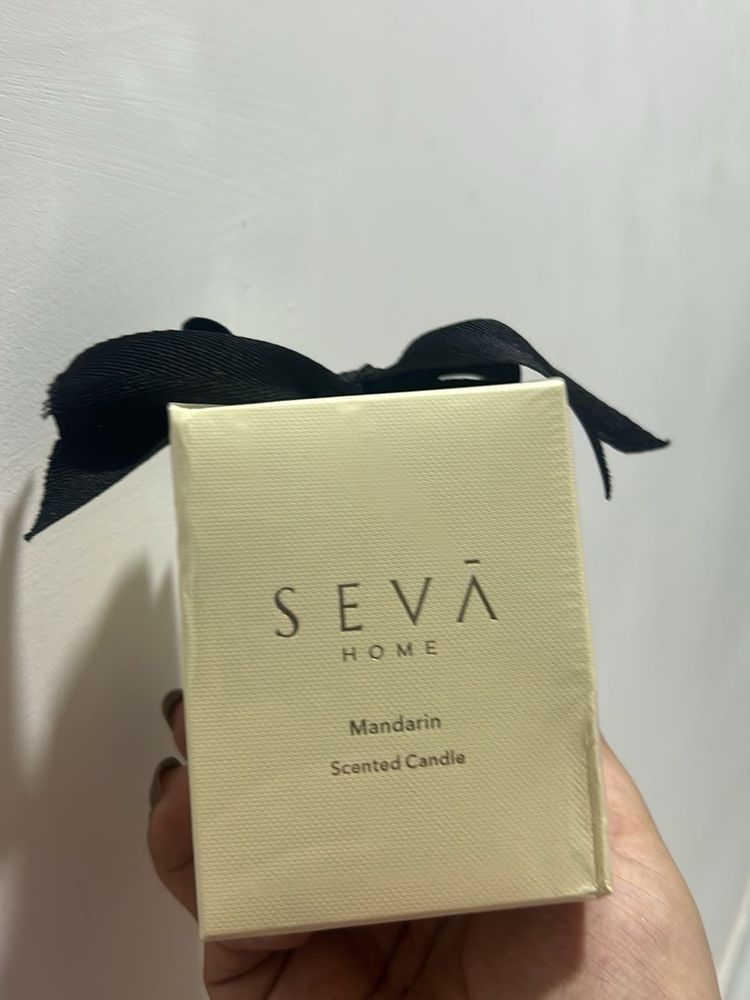 Seva Home Mandarin Scented Candle