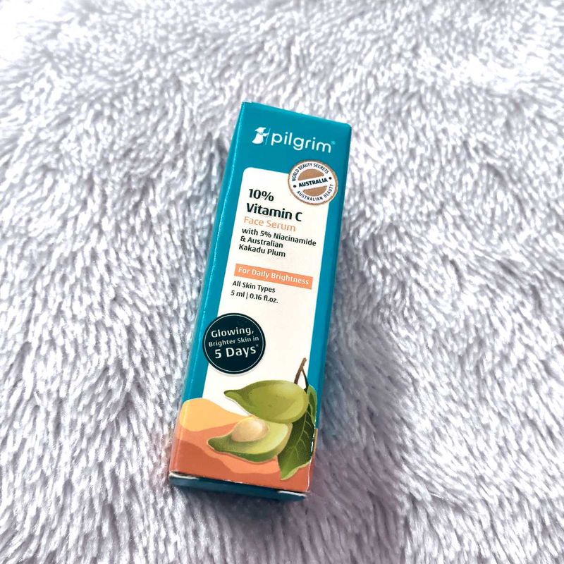 Pilgrim 10% Vitamin C Serum 5ml for Glowing Skin|