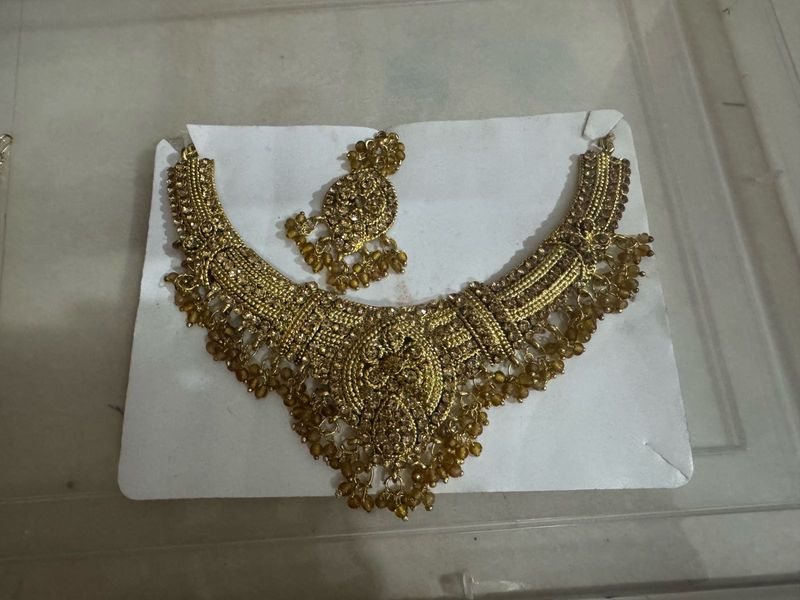 Heavy Bridal Necklace