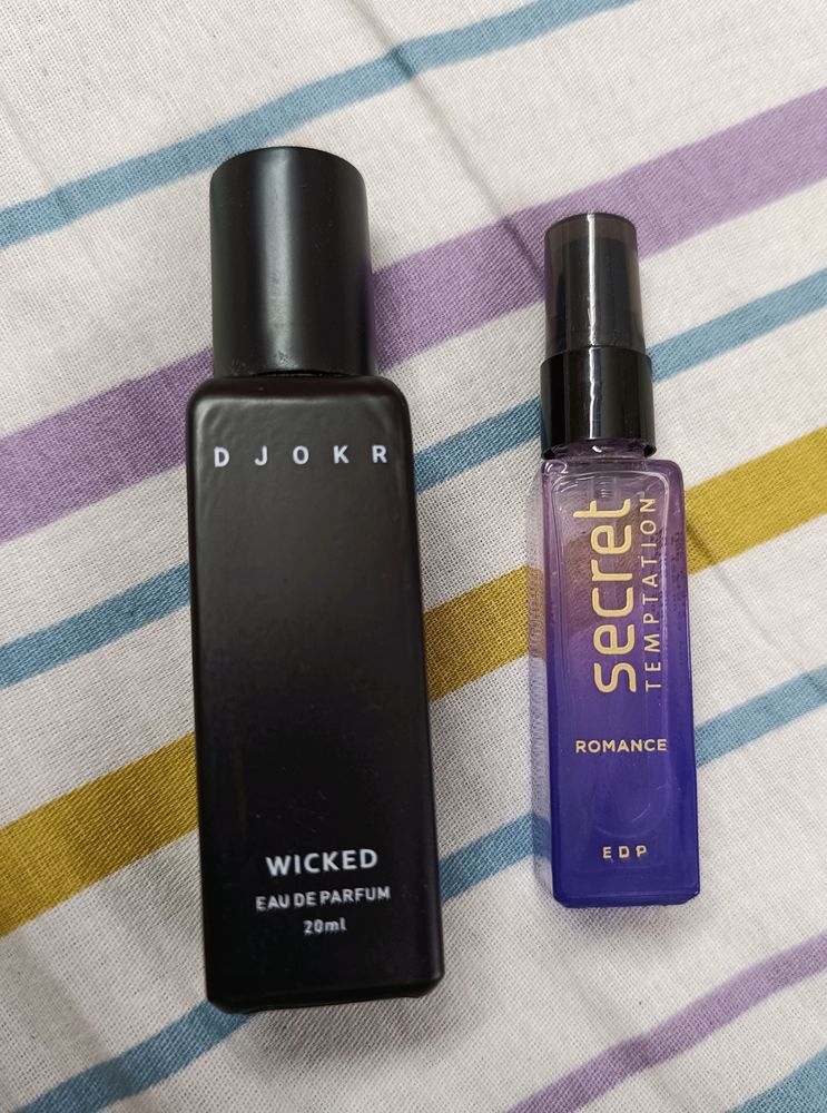 Combo Of DJOKR &amp; Secret Temptation Perfume