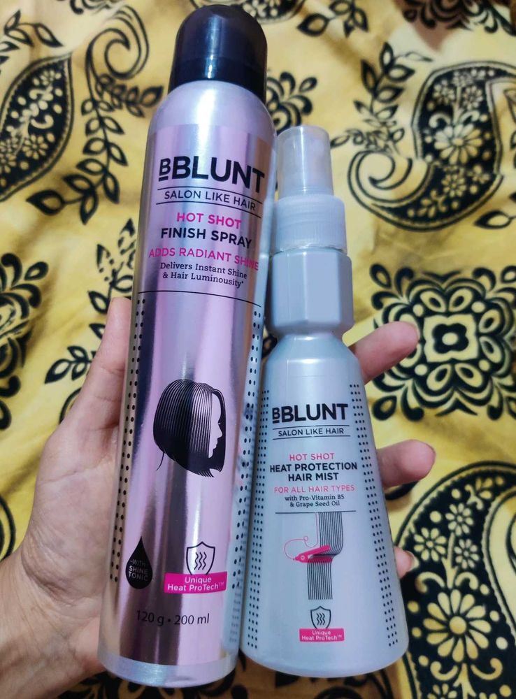 BBLUNT Hot Shot Hair Sprays
