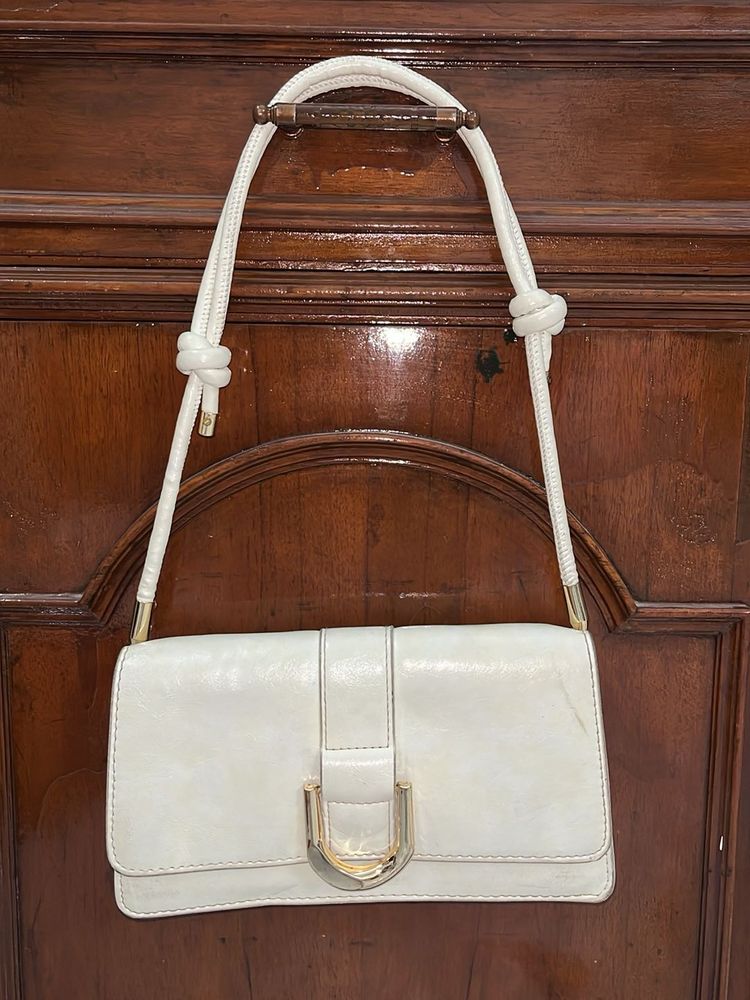 Elegant Ivory Shoulder Bag