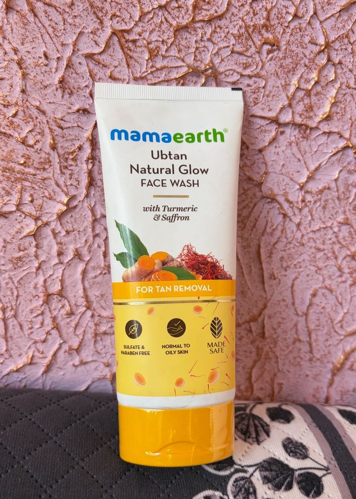 Mamaearth Ubtan Natural Glow Face Wash