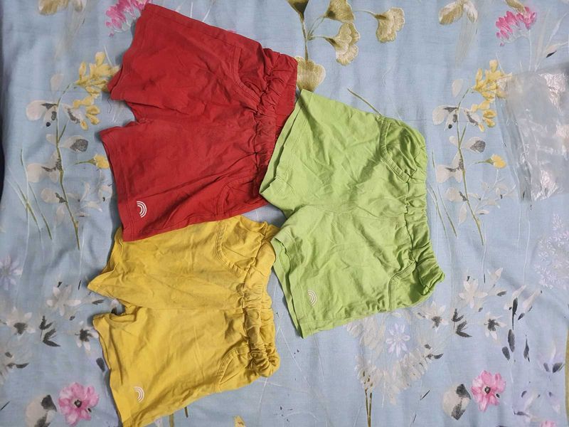 Bundle of 3 Casual Shorts